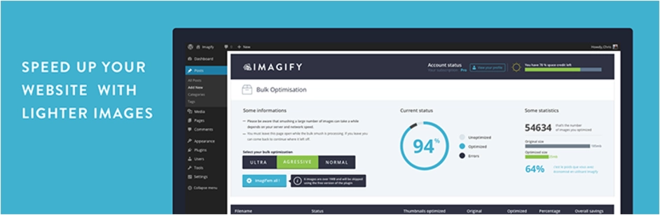 mejores plugins wordpress compresion de imagenes