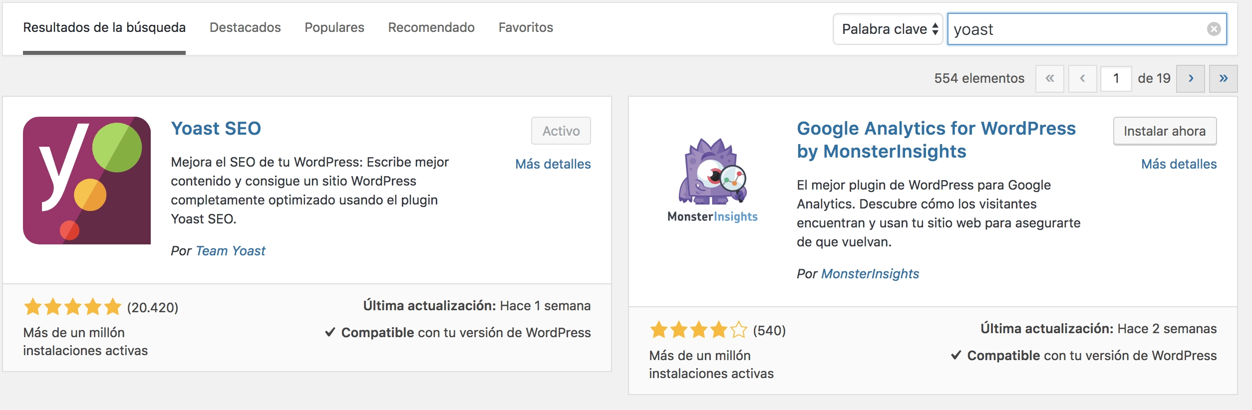 instalar yoast